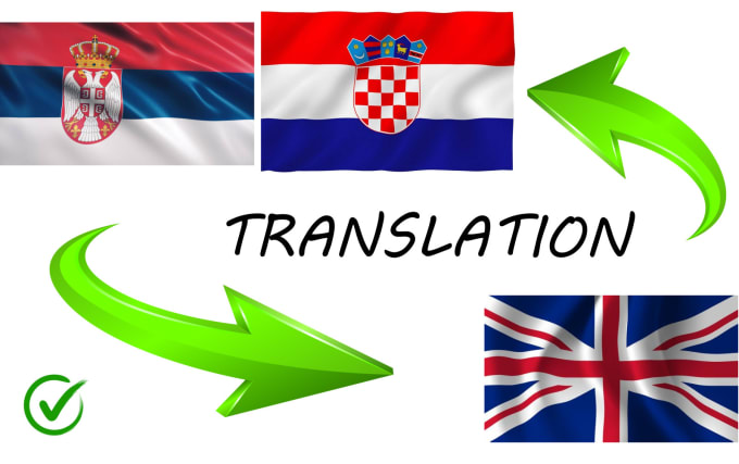 Gig Preview - Translate to, or from english, serbian, and croatian