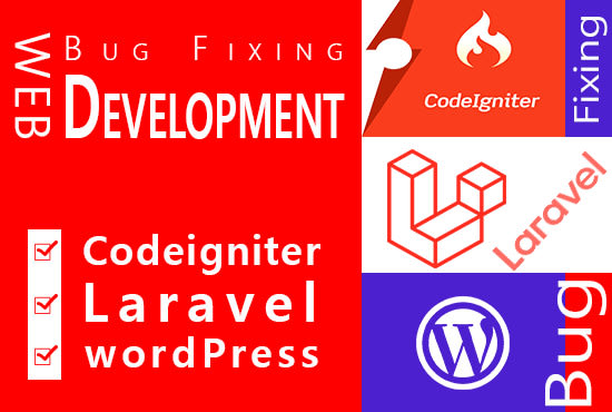 Gig Preview - Develop by PHP codeigniter and codeigniter bug fixing