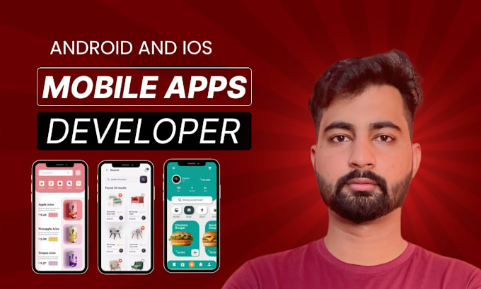 Gig Preview - Do mobile app development android and ios using flutter