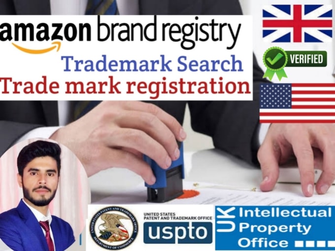 Gig Preview - Do trademark registry in UK, USA and amazon brand registry