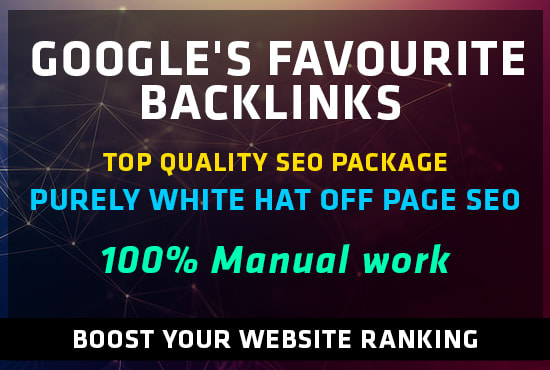 Gig Preview - Build 380 top quality off page SEO backlinks to boost website ranking