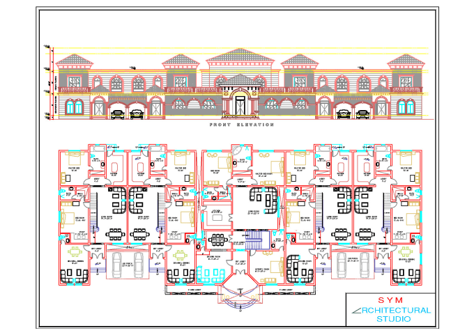 Gig Preview - Create architectural 2d floor plans, elevations, sections, site and master plans