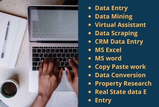 Bestseller - do word and excel data entry and copy paste