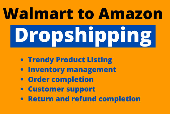 Gig Preview - Perform amazon dropshipping service