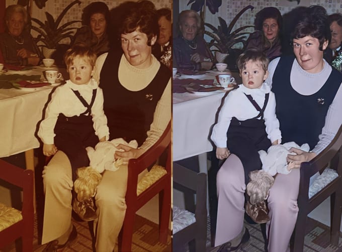 Gig Preview - Restoration retouching of old retro photo