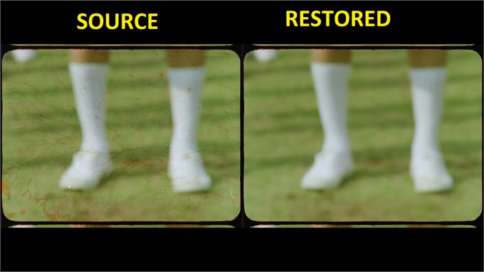 Gig Preview - Restore film, video and movie restoration and remastering