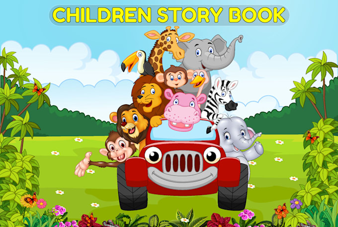 Gig Preview - Do  stunning kids  book illustrations and storybook illustrations for you