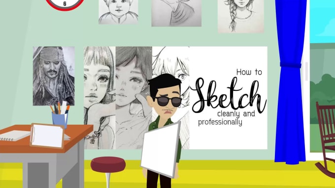 Gig Preview - Create 2d animation and whiteboard animation explainer video