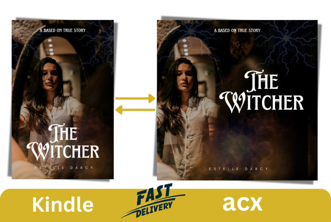 Gig Preview - Convert kindle ebook or paperback cover to acx audiobook cover