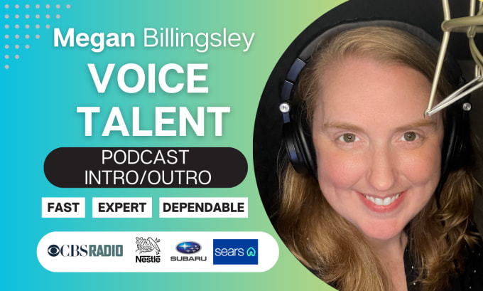 Gig Preview - Voice your podcast intro and outro