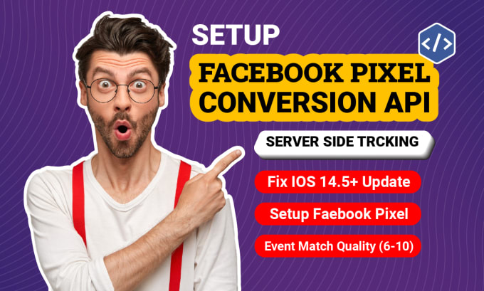 Gig Preview - Setup facebook pixel conversion api, ga4 server side tracking with gtm