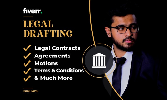 Gig Preview - Draft contracts and provide expert legal opinions