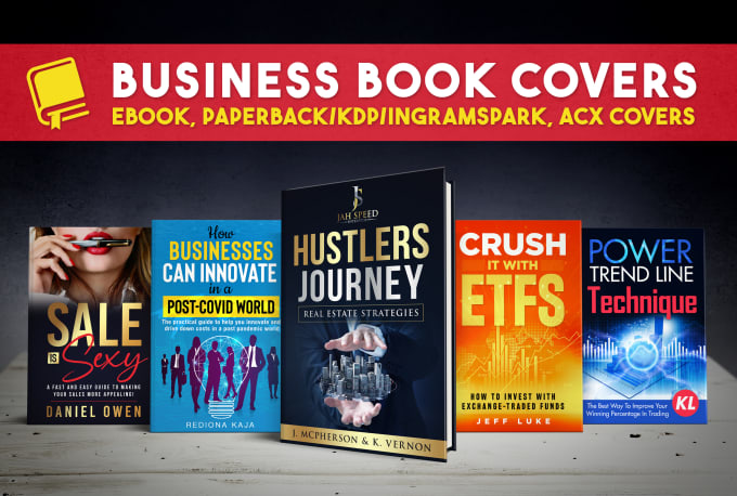 Gig Preview - Design real estate, business, finance book covers