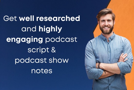 Gig Preview - Craft your podcast script and podcast show notes