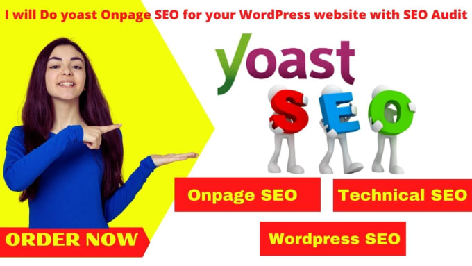 Gig Preview - Do yoast onpage SEO for your wordpress site with depth audit