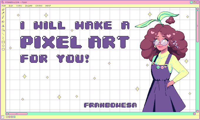 Bestseller - make a pixel art portrait for you