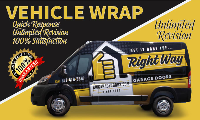 Gig Preview - Do outstanding, professional and VIP car wrap, vehicle, wrap truck wrap