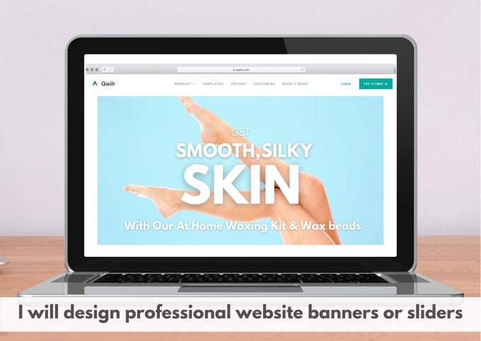 Gig Preview - Design professional web banners or sliders for your business