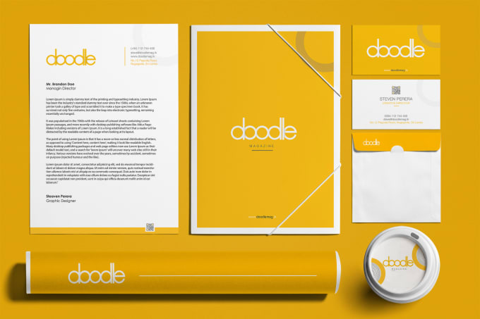 Gig Preview - Create a logo and branding stationery for your business