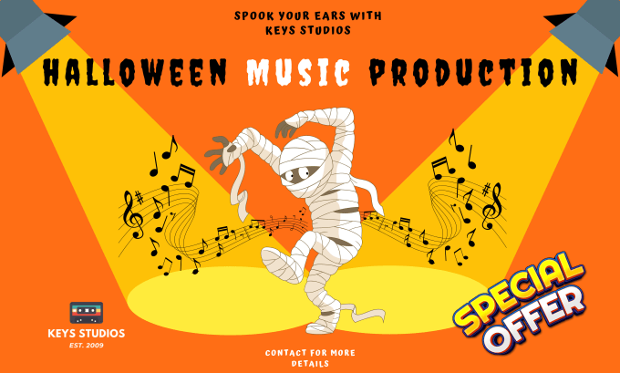 Gig Preview - Create halloween soundtracks, songs, and background music