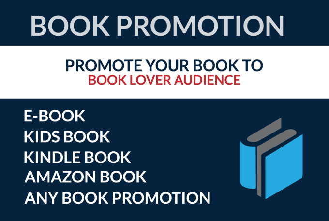 Gig Preview - Book, ebook and amazon kindle book promotion your targeted audience