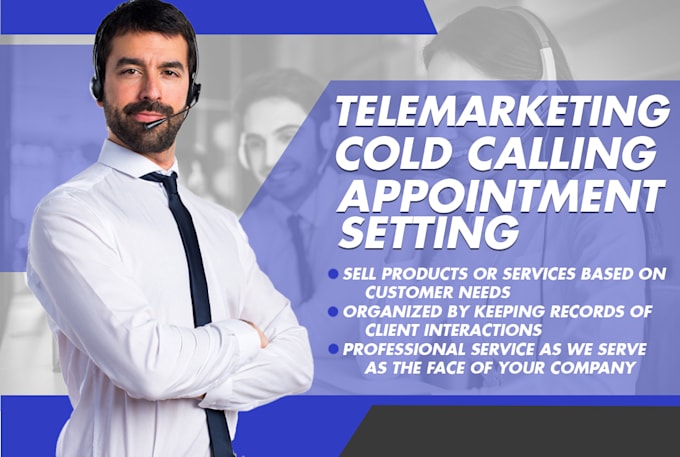 Gig Preview - Do cold calling, telemarketing and setting appointments