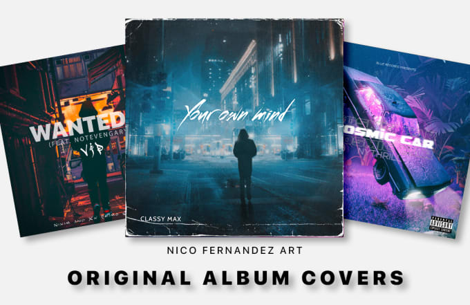 Gig Preview - Design a music or mixtape cover art for your single or album