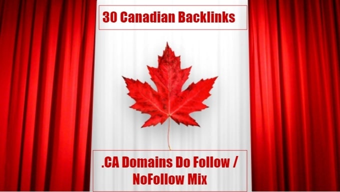 Gig Preview - Create 30 high quality canadians backlinks