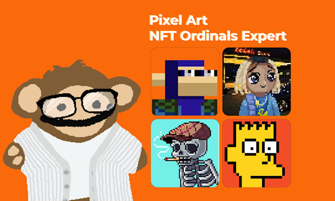 Gig Preview - Create an nft on bitcoin ordinals, such as bitcoin puppets