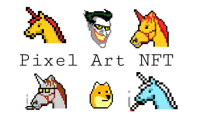 Gig Preview - Create pixel art nfts