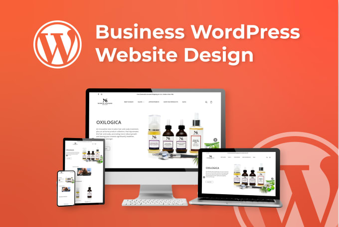 Gig Preview - Create a professional business wordpress website design