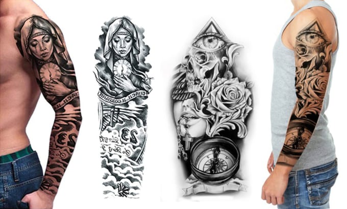 Gig Preview - Do custom tattoo design, tattoo sleeve, minimalist tattoo