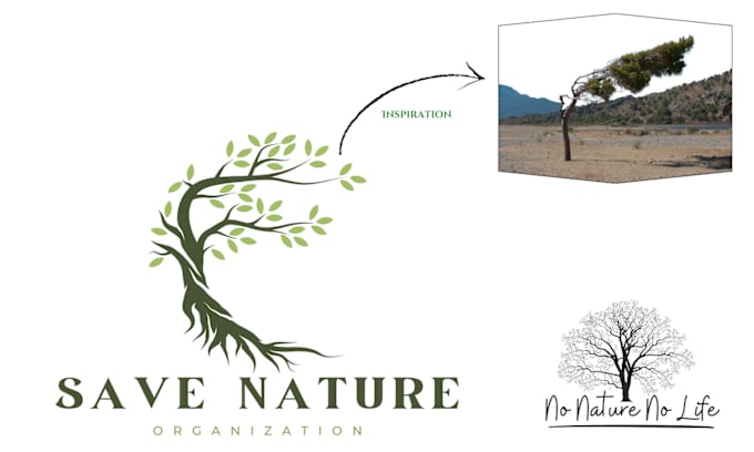 Gig Preview - Design nature inspired minimalistic but meaningful logo