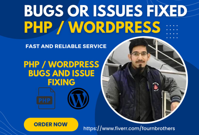 Gig Preview - Expertly fix PHP and wordpress bugs