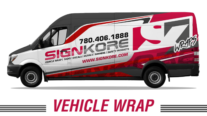 Gig Preview - Create van wrap design, car wrap design and truck wrap design