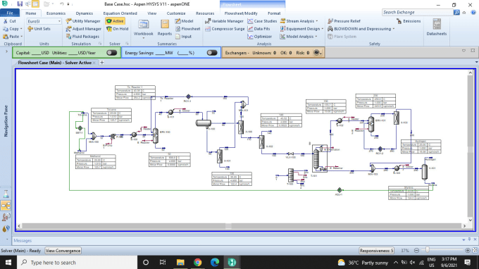 Gig Preview - Do simulation on aspen plus and aspen hysys