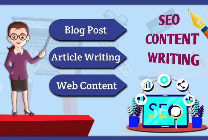 Gig Preview - Create seo blog post, articles and website content