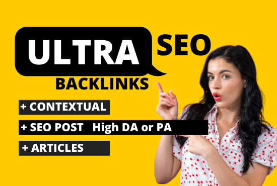 Gig Preview - Build high quality ultra SEO contextual backlinks