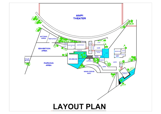 Gig Preview - Design 2d architectural drawing in autocad