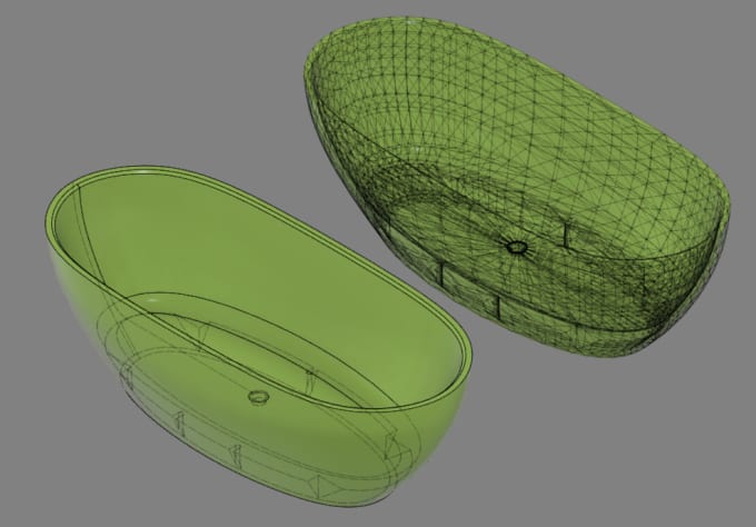 Gig Preview - Convert your mesh stl to step or solid model