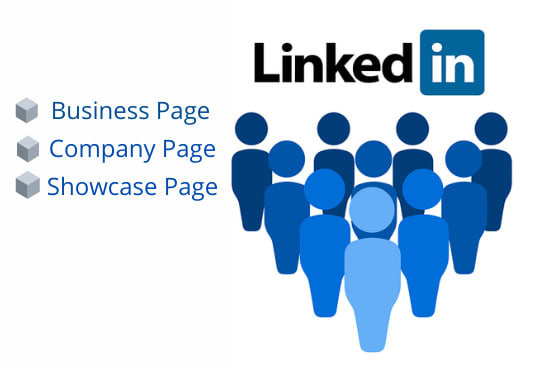 Gig Preview - Create linkedin business page add company details