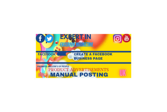 Gig Preview - Set up facebook business page, ads, marketing, post design, and branding