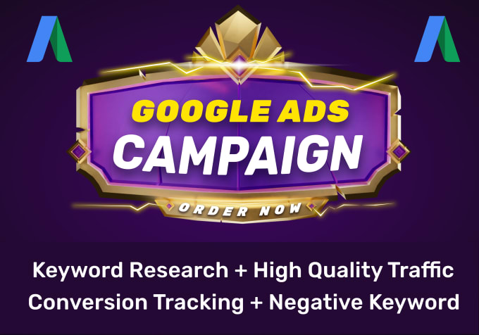 Gig Preview - Setup and run 3x profitable google ads adwords PPC campaign