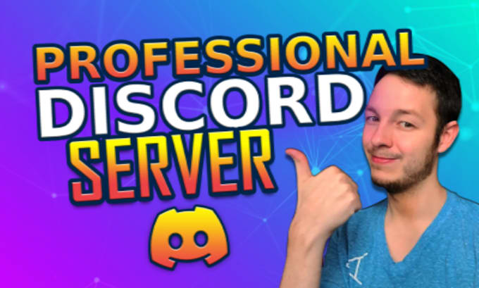 Gig Preview - Setup a professional discord server