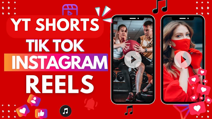 Gig Preview - Create youtube shorts instagram and tiktok reels