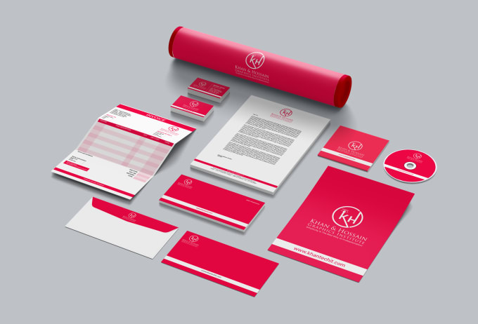 Gig Preview - Design minimalist business card and stationery for you