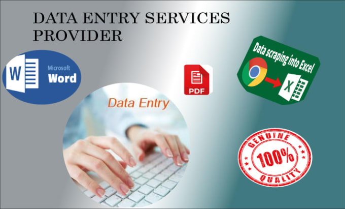 Gig Preview - Do fastest data entry services in one day, admin support