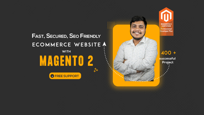 Gig Preview - Develop your ecommerce website with magento 2