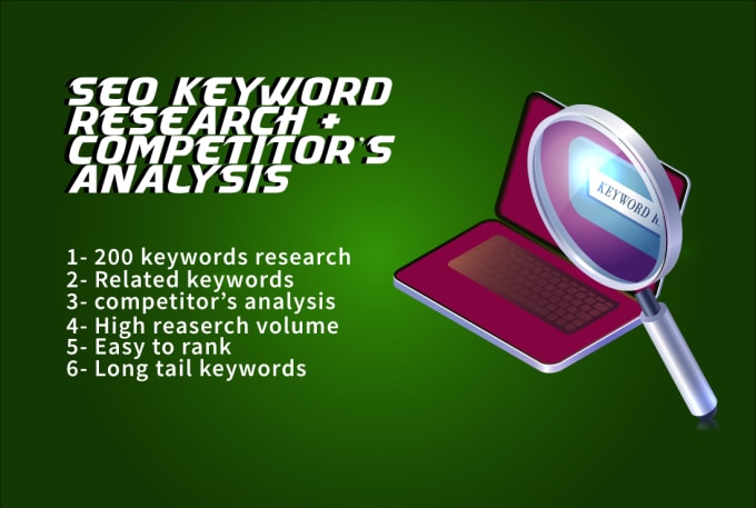 Gig Preview - Do keyword research for your website