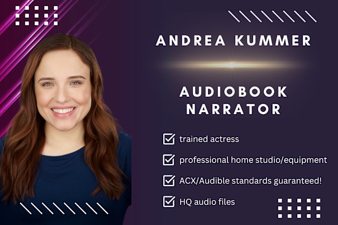 Gig Preview - Narrate your audiobook to acx standards